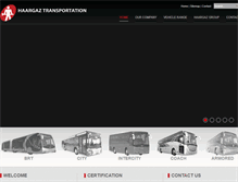 Tablet Screenshot of haargaz-transportation.com